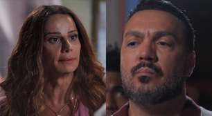 Três Graças: Beijo de Viviane Araújo e Belo em cena da novela termina com tapa na cara