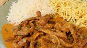 Strogonoff de carne perfeito: aprenda o passo a passo para fazer um molho super cremoso e com um sabor sem igual