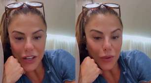 Poliana Rocha reage a pergunta e desabafa: 'Fico triste'