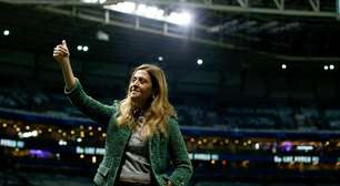 Leila Pereira reage e processa torcedores após pichações no Palmeiras