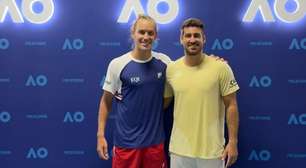 Orlando Luz destaca mentalidade após vitória sobre favoritos no Australian Open