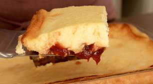 Sobremesa Romeu e Julieta: aquela combinação clássica de queijo com goiabada em uma versão cremosa que derrete na boca