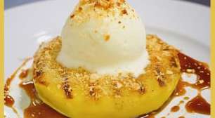 Sobremesa rápida sem erro: abacaxi grelhado com melaço