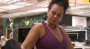 'BBB 26': Solange cai no choro após ser excluída da Prova do Anjo; entenda