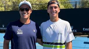 Leonardo Storck e Guto Miguel estreiam neste sábado no Austalian Open