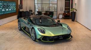 Aston Martin Valhalla chega ao Brasil com V8 biturbo híbrido de 1.079 cv