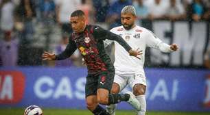 Sob vaias, Santos não sai do empate com o Bragantino