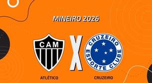 Atlético-MG x Cruzeiro, com a Voz do Esporte, às 16h30