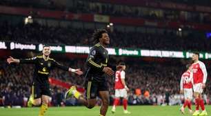 Matheus Cunha decide e United vence o Arsenal na Premier League