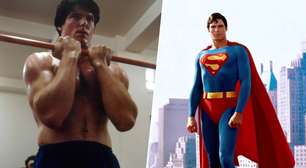Em 1978, Christopher Reeve foi escolhido para interpretar o Superman: seu físico ficou tão detonado que literalmente não cabia mais no uniforme