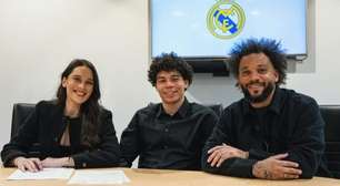 Enzo Alves, filho de Marcelo, assina primeiro contrato profissional com o Real Madrid