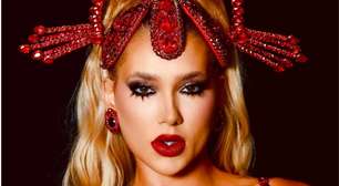 Virginia exibe machucado após ensaio da Grande Rio