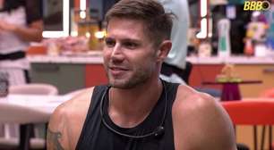 BBB 26: Gabriela pede para passar a mão no corpo de Jonas e leva voadora