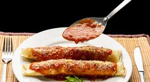 Almoço rápido e fácil: panqueca de frango