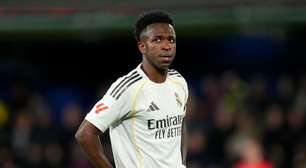 Vini Jr registra queda de rendimento no Real Madrid após vice na Bola de Ouro