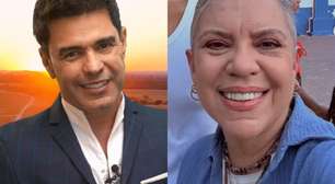 Zezé Di Camargo debocha de Astrid Fontenelle após furto de celular: 'Cervejinha'