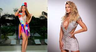 Carnaval reacende treta entre Lívia Andrade e Nicole Bahls