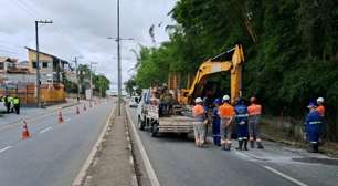 Obra na avenida Francisco Rodrigues Filho, em Mogi, é concluída e pista é liberada