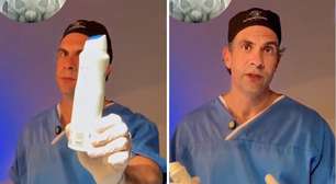 Paciente é internado com desodorante preso no reto; médico alerta para risco de morte