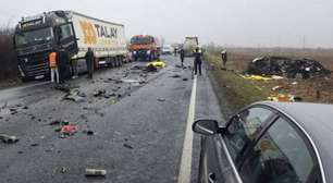 Acidente com torcedores do PAOK deixa sete mortos na Romênia