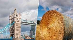 Há fardos de palha pendurados nas pontes sobre o Tâmisa; não é por acaso; trata-se de um sistema de segurança secular