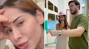 Assaltada? Maíra Cardi fica desconfiada com obra em sua casa: 'Morrendo de medo'