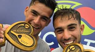 Top 10 mundial, Mola é campeão ao lado de Leo Branco na primeira etapa do Circuito Beach Tennis em Valinhos (SP)