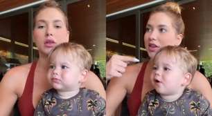 Filho de Virginia chama mãe de Vini Jr. de 'vovó' e vídeo causa polêmica: 'Desnecessário'
