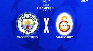 Manchester City x Galatasaray: onde assistir, escalações e arbitragem