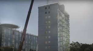 A China está mostrando ao mundo que, se você quiser construir, você pode: um prédio de 10 andares em 29 horas