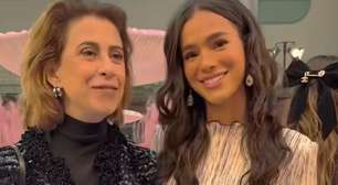 Marquezine e Fernanda Torres se encontram na alta-costura da Chanel