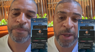 Adriano Imperador diz que mãe perdeu R$ 15 mil em golpe e alerta bandido: 'É melhor devolver'