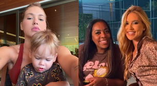 Virginia Fonseca mostra filho chamando mãe de Vini Jr. de 'vovó'