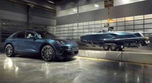 Novo Porsche Macan elétrico dá origem a barco esportivo de 400 kW