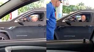 Torcedor do Atlético-MG encontra Sampaoli e faz apelo: 'Some com o Rony do Galo'