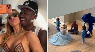 Filhos de Virginia se emocionam com surpresa de Vini Jr.: 'Como não ficar mais apaixonada?'