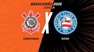 Corinthians x Bahia, AO VIVO, com a Voz do Esporte, às 18h30