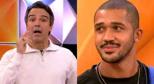 BBB 26: Eliminado com índice de rejeição, Matheus surpreende Tadeu com fala: 'Deus conhece...'