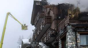 Incêndio atinge hotel de luxo em Courchevel, um dos resorts mais exclusivos dos Alpes franceses