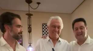 Caiado anuncia filiação ao PSD ao lado de Ratinho Júnior e Eduardo Leite