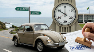 A regra estadual que define quando um carro antigo passa a ter isenção de IPVA