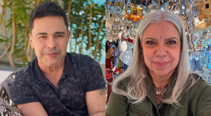 Zezé Di Camargo provoca Astrid Fontenelle após a apresentadora ser furtada: 'Para tomar uma cervejinha'