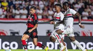 Arrascaeta reclama da arbitragem em derrota do Flamengo