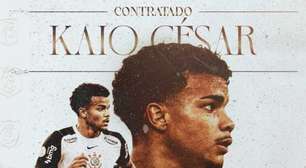 Corinthians anuncia contratação de Kaio César