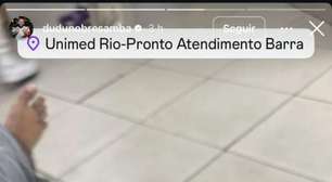 É grave? Dudu Nobre é internado no Rio com pneumonia