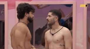 BBB 26: Novo casal? Marcelo ganha beijo de Paulo: 'Não olha na minha cara assim'