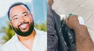 Dudu Nobre é internado em hospital do Rio: 'Deu ruim na máquina'