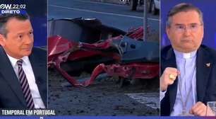 Vídeo: cardeal toma susto com gol do Benfica durante entrevista ao vivo