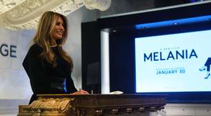 Estreia de documentário de Melania Trump fracassa em Londres