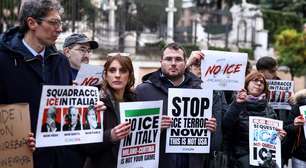 'ICE em Milão? Não, obrigada': italianos protestam contra agentes dos EUA nos Jogos de Inverno